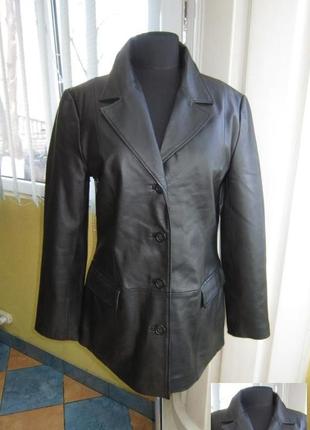 Женская кожаная куртка - пиджак joy. англия. лот 8985 фото