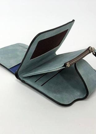 Портмоне гаманець baellerry forever mini n2346, невеликий жіночий гаманець у подарунок. ok-107 колір: блакитний