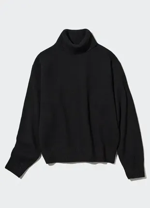 Uniqlo premium lambswool с премиум шерсти/гольф шерстяной/свитер