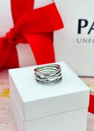Серебряное кольцо pandora