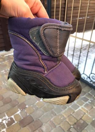 Зимові черевики demar 20/21 розмір = 12 см устілка1 фото