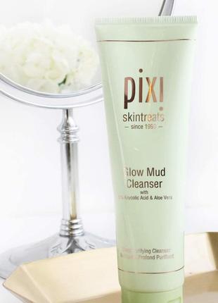 Засіб для очищення обличчя pixi glow mud cleanser3 фото