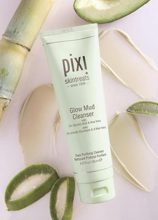 Засіб для очищення обличчя pixi glow mud cleanser2 фото