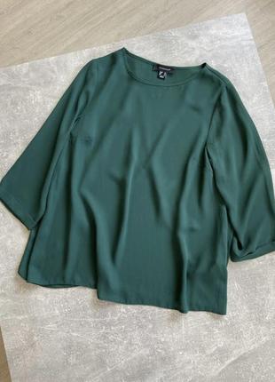 Зелена шифонова блуза atmosphere1 фото