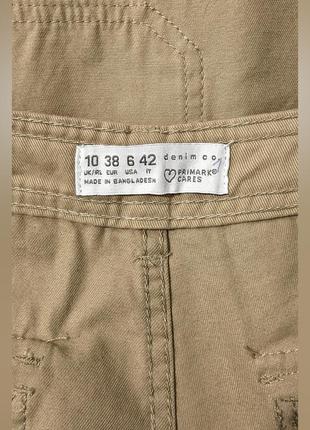 Джинсы широкие с высокой посадкой primark denim jeans3 фото