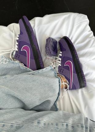 Кроссовки nike sb dunk low “purple lobster” premium2 фото