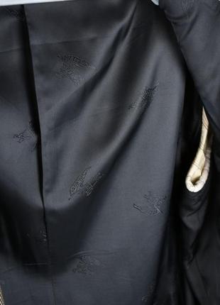 Burberry оригинал мужской пиджак винтаж шерстяной в клетку размер 54 xxxl5 фото