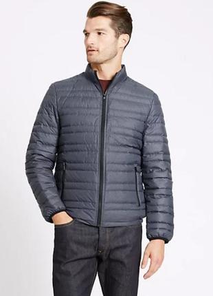Чоловіча стьобана ультралегка пухова куртка stormwear™