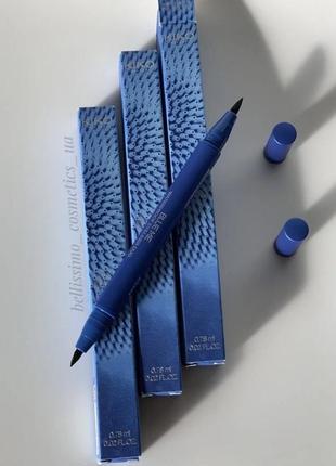 Подвійна водостійка підводка для очей blue me waterproof eyeliner duo від кіко мілано1 фото