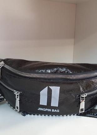 Жіноча сумочка belt bag / сумка на пояс / бананка / кроссбоди / сумка через плече/2 фото