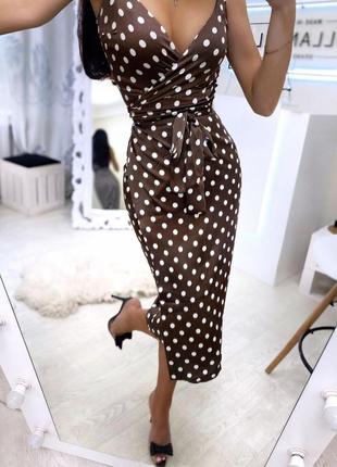 Шикарный нарядный сарафан люкс качества шёлк