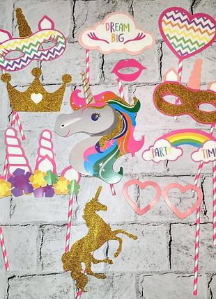 Фотобутафория єдиноріг unicorn, 12 предметів