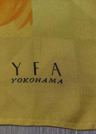 Винтажный японский платок y f a  yokohama2 фото