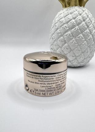 Восстанавливающий крем для сияния кожи вокруг глаз lancome absolue revitalizing eye cream6 фото