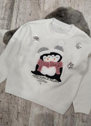 Свитер для девочки 9-10 лет