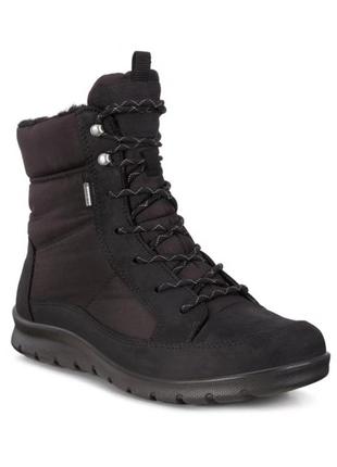 Gore-tex. непромокаемые термоботинки зимние ecco babett boot