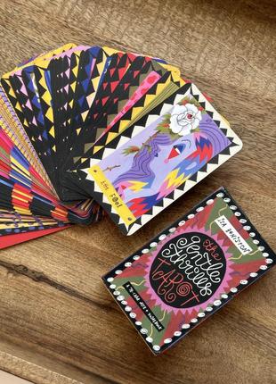 Нова шикарна колода карт таро the gentle thrills tarot з ілюстраціями