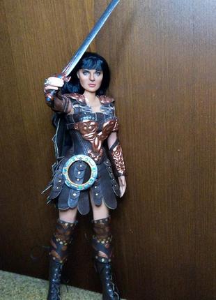 Портретная кукла ооак ксена зена - принцесса-воин