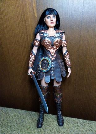 Портретная кукла ооак ксена зена - принцесса-воин