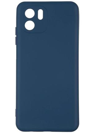 Чехол fiji soft для vivo y15s силикон бампер темно-синий