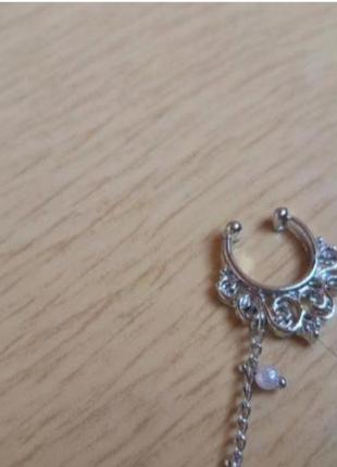 Индийские украшение на нос нат бохо этно трайбл