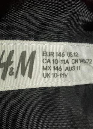 Куртка h&m демісезон/ єврозима зріст 146 см6 фото