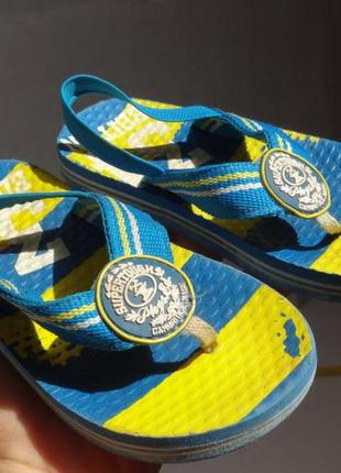 Дитячі сланці, в'єтнамки, шльопанці всього 17 см довжина