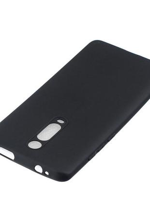 Чехол soft touch для xiaomi mi 9t / mi 9t pro силикон бампер черный3 фото