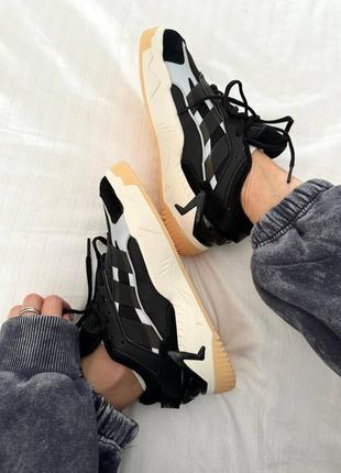 Кроссовки adidas niteball 2.0 «&nbsp;black / gum » premium5 фото