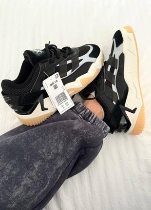 Кросівки adidas niteball 2.0 « black / gum » premium