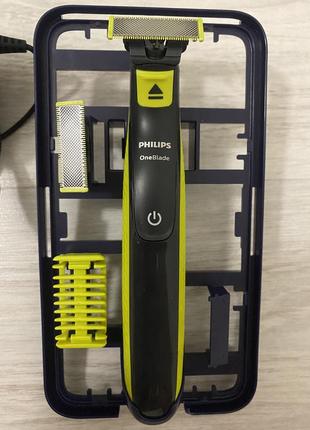 Продам нову бритву для бриття philips oneblade на акумуляторі з двома запасками 1500 грн