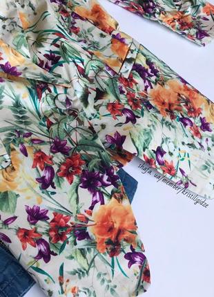 Total sale! новый приталенный пиджак  жакет фрак в цветы3 фото