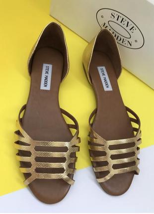 Босоніжки балетки натуральна шкіра нові steve madden