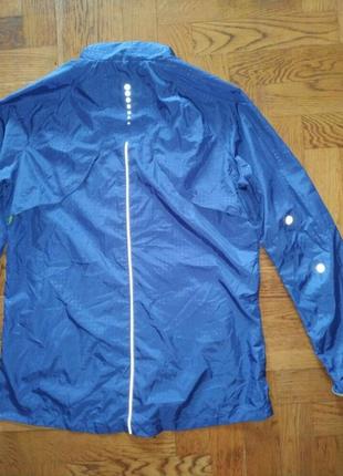 Куртка для бега ветровка спортивная perry sport bv для спорта беговая, дышащая4 фото