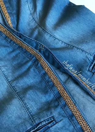 Total sale!🔥 красивый кардиган-пиджак-жакет джинсовый с декором4 фото