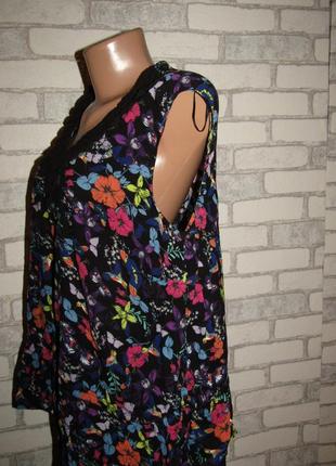 Блуза 16-18 принт yessica3 фото