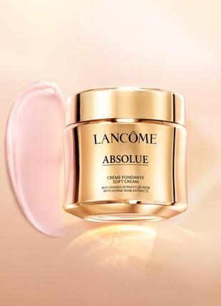 Lancome absolue soft cream крем для відновлення шкіри обличчя9 фото