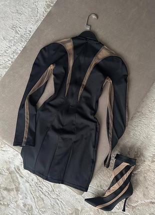 Платье в стиле mugler