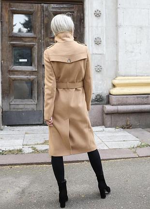 Пальто чорне vivalon 80% шерсть