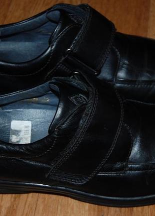 Кожаные туфли мокасины 43,5-44 р waldlaufer германия3 фото