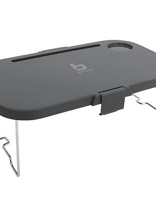 Кошик складаний bo-camp foldable box with table top 17l grey (6303695)5 фото