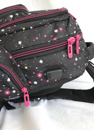 Рюкзак шкільний міський для дівчинки з ортопедичною спинкою польського бренду starter.3 фото