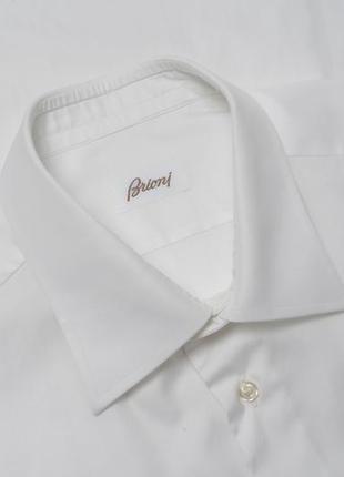 Brioni  white shirt  чоловіча сорочка