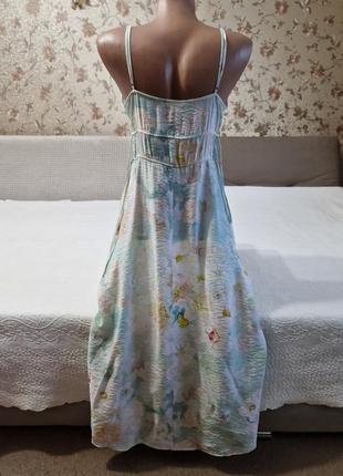 Женское платье в бельевом стиле на брительках h m7 фото