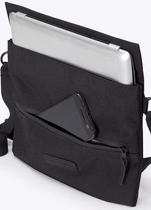 Чоловіча тканинна сумка планшетка ucon pablo bag чорна9 фото