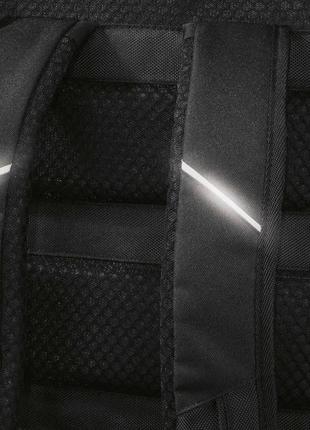 Деловой рюкзак со светоотражающими вставками 17l topmove черный с серым8 фото
