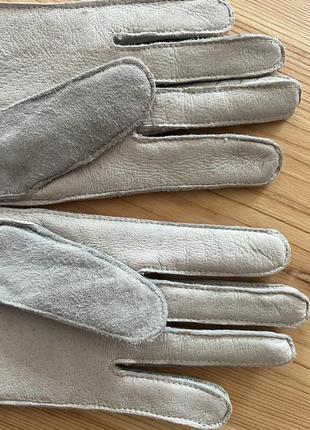 Рукавички перчатки замшеві жіночі замша4 фото