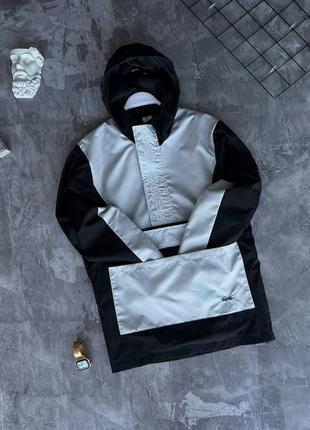 Куртка анорак в стилі lacoste4 фото
