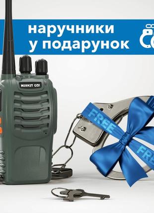 Гра для дітей: 2 дитячі рації bf-888s і 4 дворові гри mirkit go!6 фото