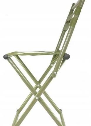 Туристическое, рыбацкое раскладное кресло со спинкой gart2 фото